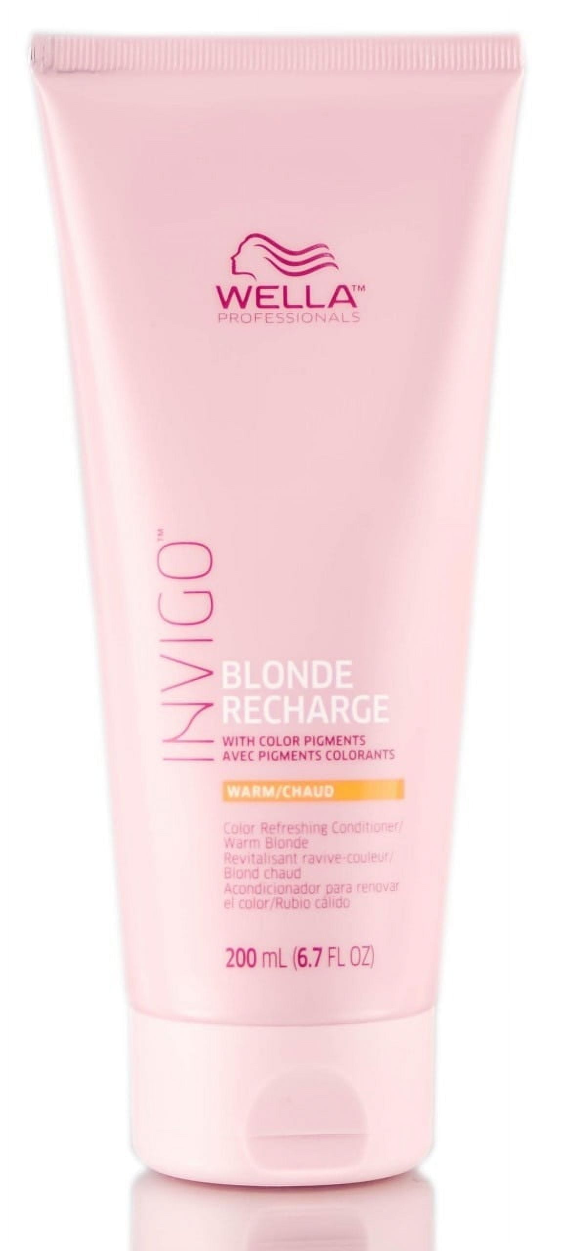 Wella Invigo Blonde Recharge Warm Color Refreshing Conditioner - 6.7 oz