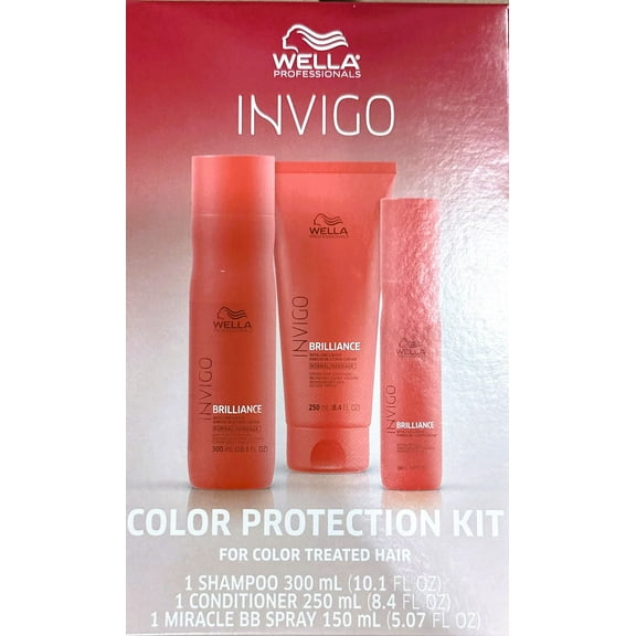 Wella Invigo Brilliance Normal/Fine Shampoo(10.1fl.oz) & Conditioner(8.4fl.oz) Duo