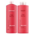 thumbnail image 1 of Wella Invigo Brilliance Shampoo And Conditioner Set 33.8 Ounce Each for Fine Normal Hair, 1 of 6