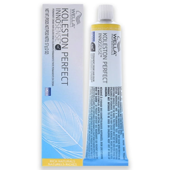 Wella Koleston Perfect Innosense Permanent Creme Hair Color - 6 17 Dark Blonde-Ash Brown Unisex 2 oz