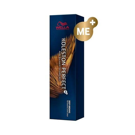Wella Koleston Perfect ME+ Permanent Hair Color 2 oz-4/75 Medium Brown/Brown Red-Violet