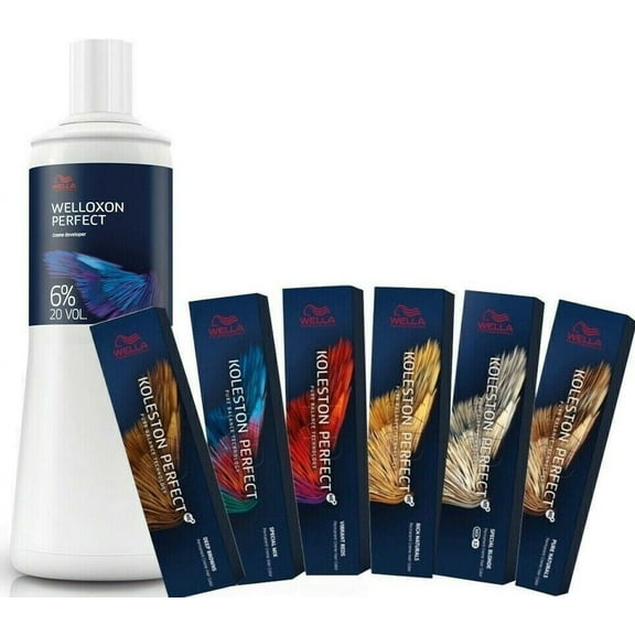 Wella Koleston Perfect ME+ Permanent Hair Color Creme All Shades Colors Original ( Shade:5/75 Light Brown/Brown Red-Violet;)