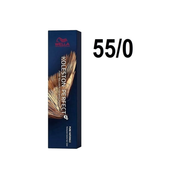 Wella Koleston Perfect ME+ Pure Naturals Light Brown Intensive 55/0 2 oz