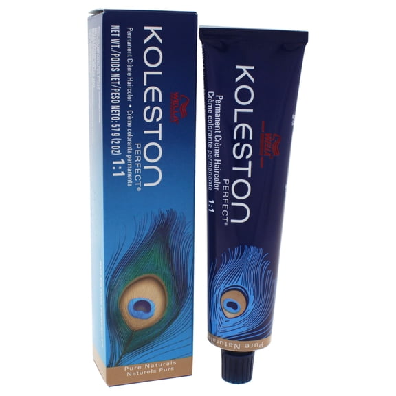 Wella Koleston Perfect Permanent Creme Hair Color - 5-0 Light Brown-Natural, 2 oz Hair Color