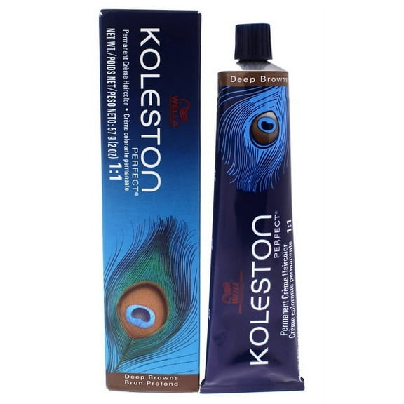 Koleston Perfect Permanent Creme Haircolor - 7 7 Medium Blonde-Brown by Wella for Unisex - 2 oz Hair