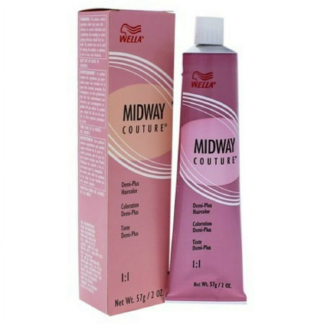Wella Midway Coutour Demi Permanent Hair Color 2oz., Choose your Shade ( Shade:7/8G Golden Blonde;)
