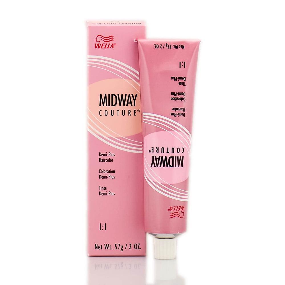 Wella Midway Coutour Demi Permanent Hair Color 2oz., Choose your Shade ( Shade:8/9A Light Ash Blonde;)
