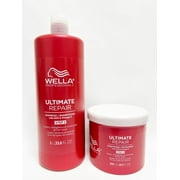 Wella Ultimate Repair Shampoo 1L , Conditioner 500ml Duo Set