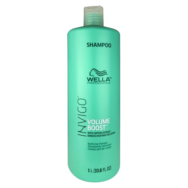 Wella INVIGO Volume Boost Bodifying Shampoo 33.8oz with Spring Force ...