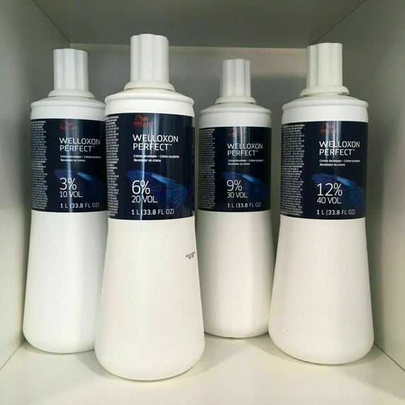 Wella Welloxon Perfect Developer Cream 10-20-30-40 Developer 33.8oz Pick Yours ( Active Ingredients:30 Volume (9%);)