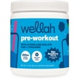 thumbnail image 1 of Wellah Pre-Workout Drink Mix (Blue Raspberry, 30 Servings) - with Citrulline Malate and L-Theanine, 200mg of Natural Caffeine & 1000mg of Beta-Alanine, 1 of 5