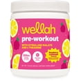 thumbnail image 1 of Wellah Pre-Workout Drink Mix (Raspberry Lemonade Flavored, 30 Servings) - with Citrulline Malate and L-Theanine, 200mg of Natural Caffeine & 1000mg of Beta-Alanine, 1 of 6