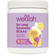 Wellah So Long Soreness BCAA Powder (Frozen Lemonade Flavored) 30 Servings