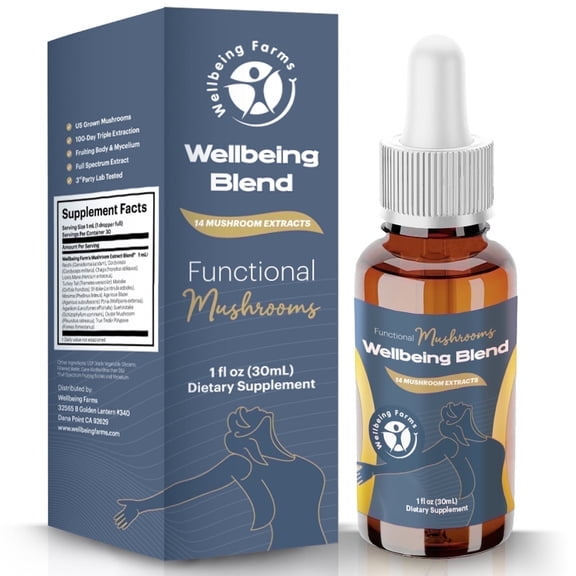 14 Functional Mushrooms - Wellbeing Blend