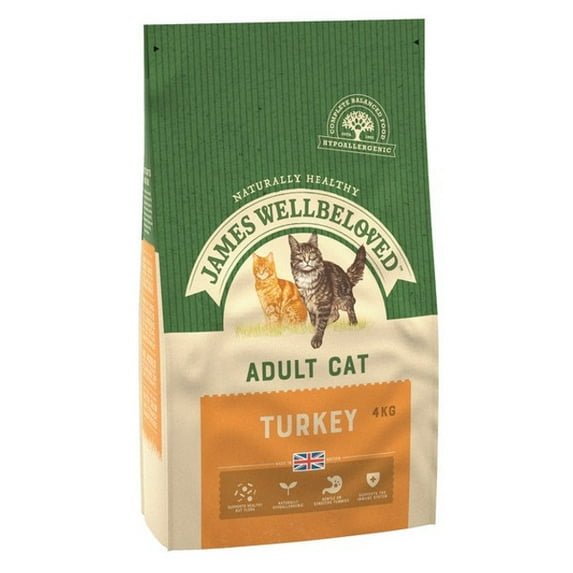 Wellbeloved Cat Food Adult Turkey and Rice Cat Food 4kg