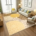 thumbnail image 1 of Wellber Floral Area Rug Soft Rugs Non-Slip Washable Carpet for Living Room Bedroom Home Decor,5'x8',Grey, 1 of 7