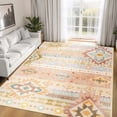 thumbnail image 1 of Wellber Soft Boho Rug Modern Area Rugs Indoor Carpet for Living Room Bedroom Home Decor,6'x9',Light Grey, 1 of 7