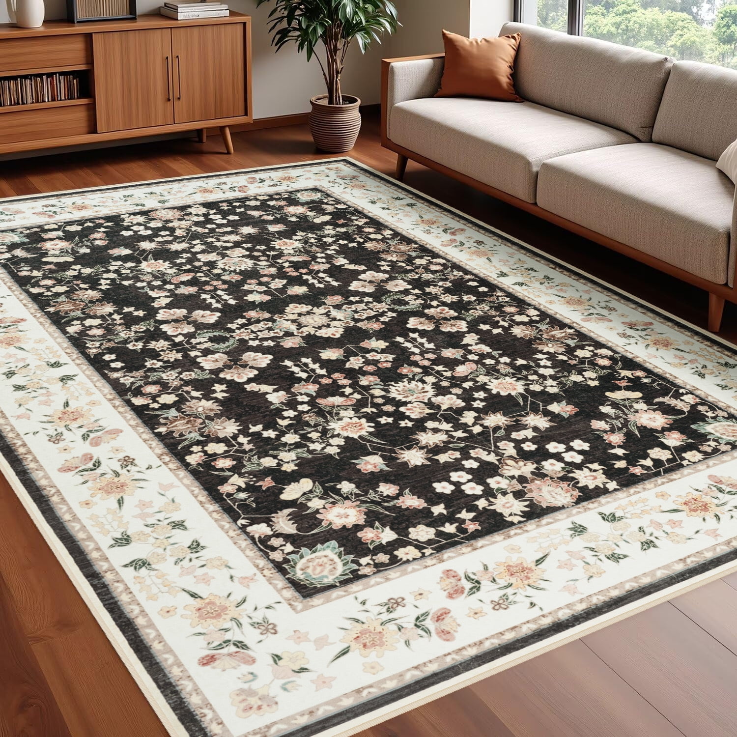 Pink And Black Area Rugs