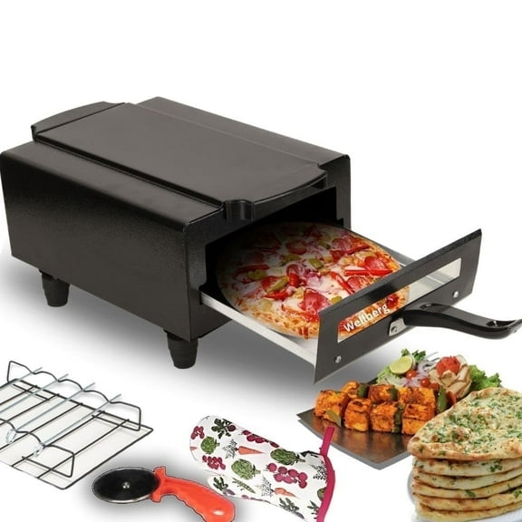 Wellberg 14-Inch 2000W Electric Tandoor with Stainless Steel Heating Element