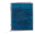 thumbnail image 1 of Wellbourne Leather Journal blank Pages A5 Embossed Sun and Moon - Turquoise, 1 of 5