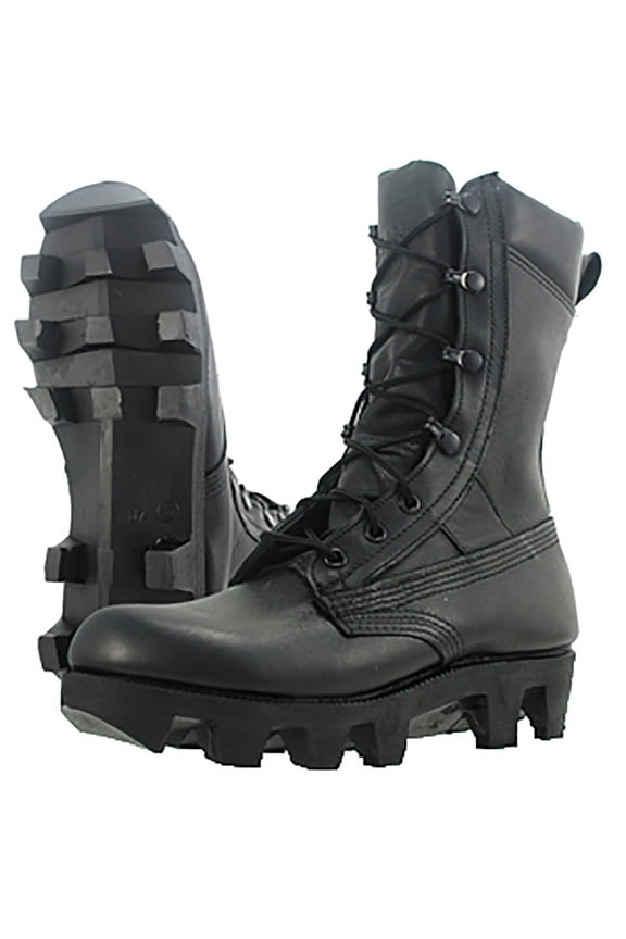 Combat Boots  Outdoor Footwear with Reinforced Sole and Supportive Design for Field, Work, and Everyday Use  Built for Comfort and Long-Lasting Wear/Black (10-Wide).