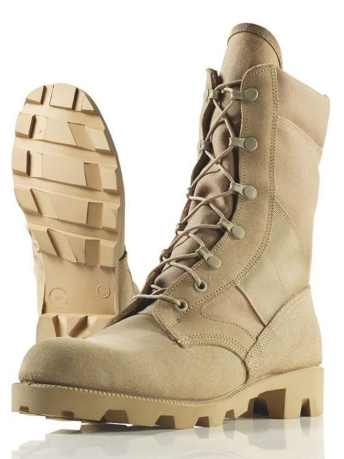 Wellco Hot Weather Jungle Boot, T930B, Tan, Size 14W - Walmart.com