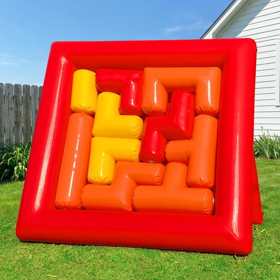 Wellcomer 7FT Inflatable Airtight PVC Puzzle Challenge , Competition Game for Events & Carnivals