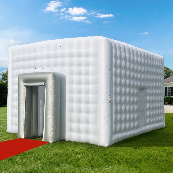 Wellcomer Inflatable Product Wellcomer Giant 20'17'x12' Inflatable Outdoor Event/Party Tent - white ...
