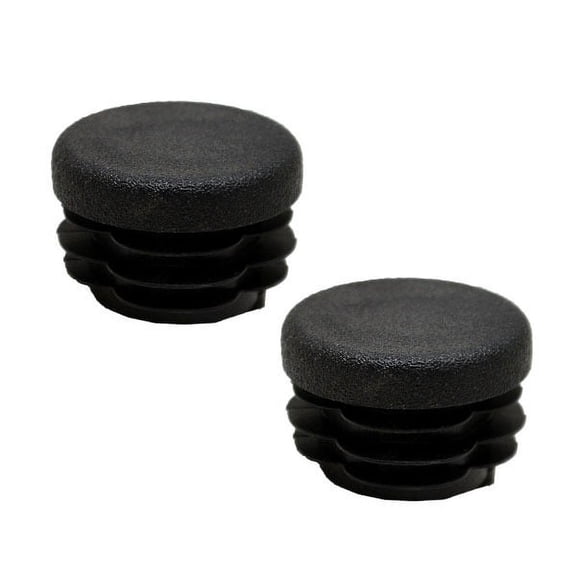 Wellcraft Boat End Caps 080-1673 | Black 3/4 Inch Plastic (Pair)
