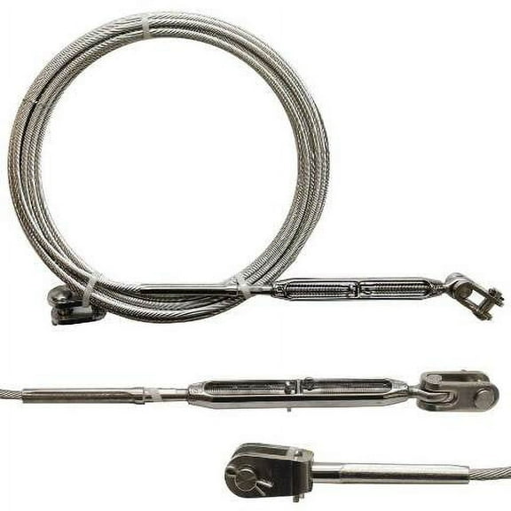 Wellcraft Boat Lifeline Safety Cable 031-2498 | 234 Inch Stainless Steel