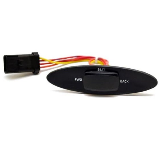 Wellcraft Boat Seat Switch Panel 025-3546 | 6 1/4 x 1 5/8 Inch Black