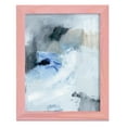 thumbnail image 1 of Welle I - Framed Print w/glass - Sunset Pink, 1 of 7