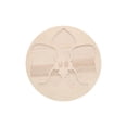 thumbnail image 1 of Welled Wood Surface, Circle Withorchid Shaped, 10" X 10", For Wooden Trays, Crafts And Decorations, Welled Center For Resin Design Or Paint - Decoupage, Engraving, Wood Burning, 1 of 7