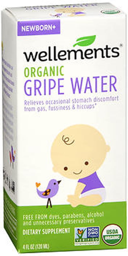 Wellements Gripe Water for Colic 4 fl. oz.
