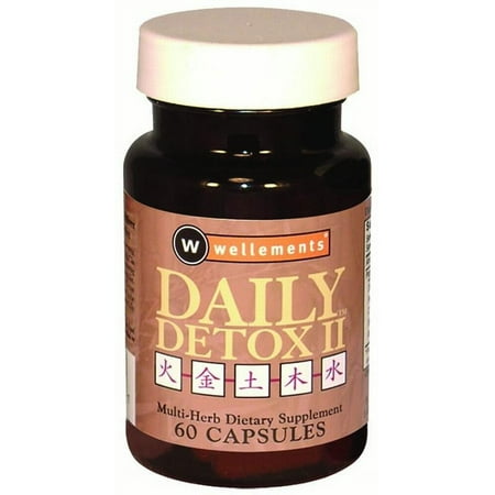 Wellements Rooney CV Daily Detox Multi Herb 60 Capsules