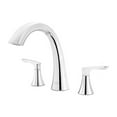 thumbnail image 1 of Weller 2-Handle Roman Tub Trim in Polished Chrome, 1 of 2