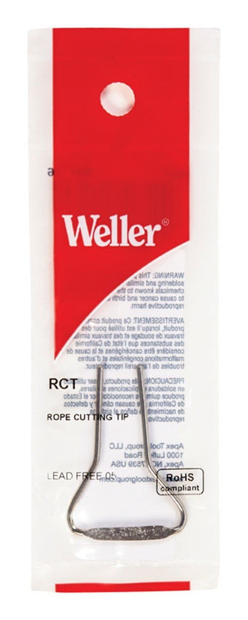 Weller RCT Rope Cutting Copper Tip for 8200 Soldering Guns