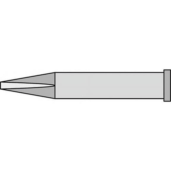 Weller 0054470199 XTAL, 063" x 1.543" Reach Chisel Tip, For WP120 Soldering Pencil