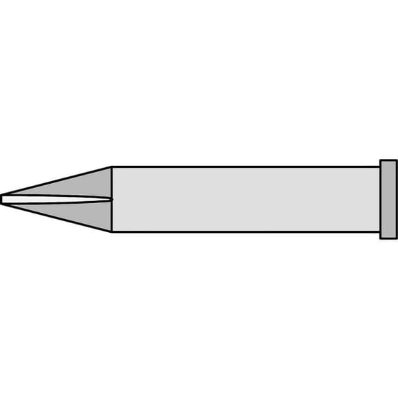 Weller 0054471399 XTH, .016/.031" x 1.437" Reach, Chisel Tip, For WP120 Soldering Pencil