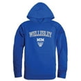 thumbnail image 1 of Wellesley College Blue Mom Hoodie, Royal - Small, 1 of 1