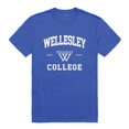 thumbnail image 1 of Wellesley College Blue Seal College T-Shirt, Royal - 2XL, 1 of 1