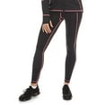 thumbnail image 1 of Wellfit Women's Neon Stitching High-Waist Performance Shaping Leggings, S, Black, 1 of 9