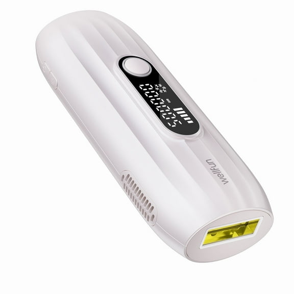 Wellfun Laser Hair Removal - IPL Hair Removal for Women & Men - Ice-cooling System - White - Model: W1