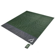Wellhouse Waterproof Beach Blanket  Portable Picnic Mat Camping Ground Mat Mattress