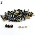 thumbnail image 1 of Welling 100 Pcs 8-20mm Plastic Safety Eyes for Teddy Bear Doll Animal Puppet Craft DIY, 1 of 10