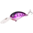 thumbnail image 1 of Welling 1Pc Crank 3D Eyes Fishing Lure Hard Bait Bass Crankbait Sharp Fish Hook Tackle, 1 of 10