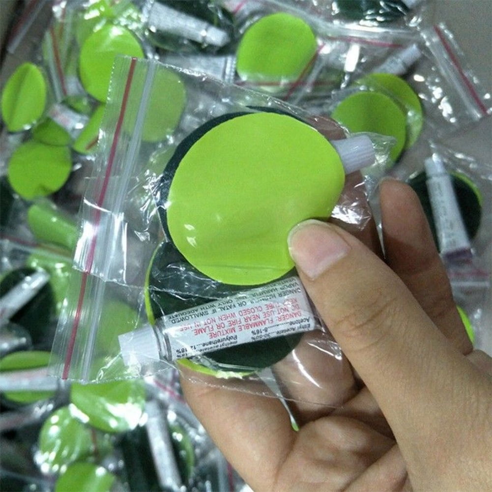 Welling 2 Sets Glues Patches Repair Kit for Air Mattress PVC Inflating