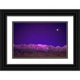 thumbnail image 1 of Welling, Dave 32x22 Black Ornate Wood Framed with Double Matting Museum Art Print Titled - CA, Alabama Hills Moon over the Eastern Sierras, 1 of 4