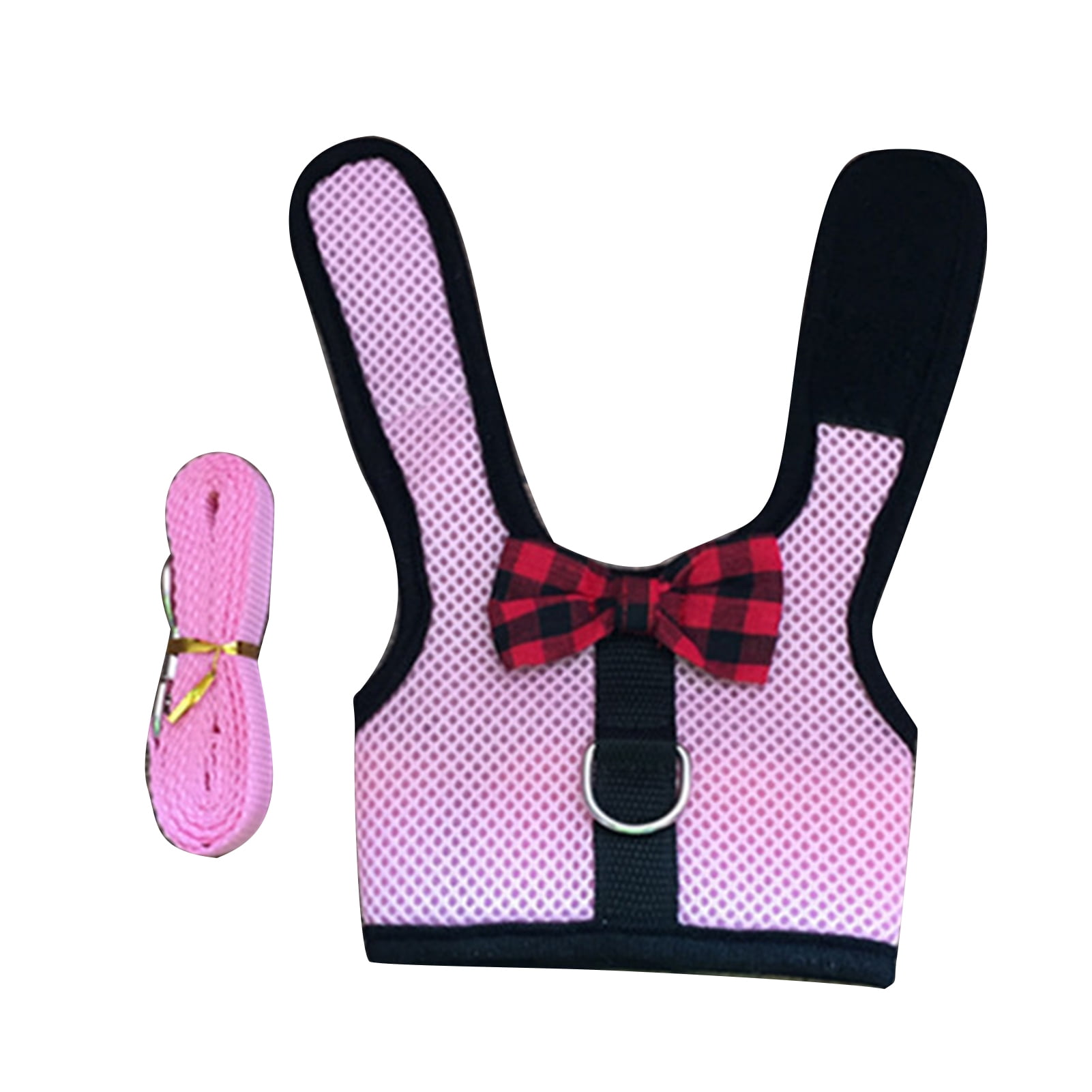 Welling Rabbit Hamster Chest Strap Vest Harness Walking Leash Traction Rope  Pet Supply 