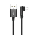 thumbnail image 1 of Welling V8 Data Cable 90 Degrees Elbow Fast Charging Plug Play Micro USB Mobile Phone Data Cord Charger Wire for Smart Phone, 1 of 10